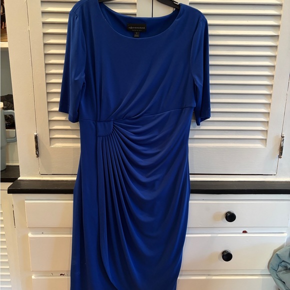 Alex Evenings Royal Blue Midi Dress - Picture 1 of 2